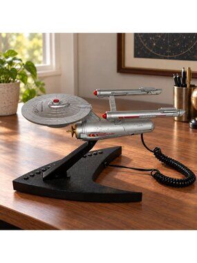 Star Trek U.S.S. Enterprise NCC-1701 Telephone Collectible